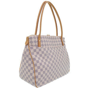 Louis Vuitton White Azur Figerie Damier Bag Tote